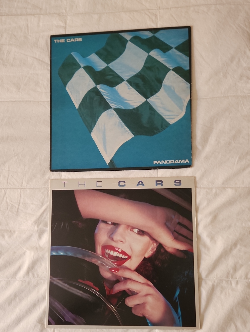 The Cars 2 Vintage Vinyl Records